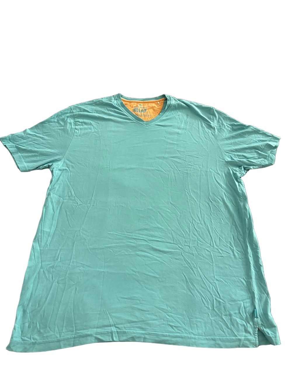 Tommy Bahama Relax Supima Cotton V Neck T Shirt Men 3XL Blue